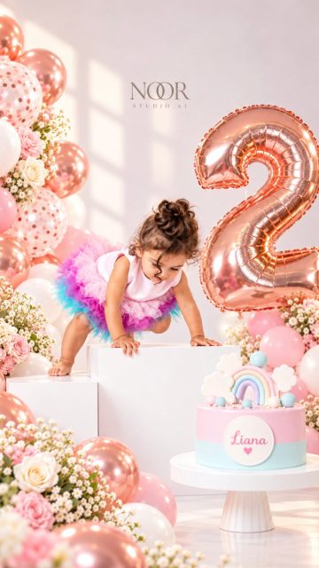 Little moments, lasting memories 🤍
A birthday photoshoot designed especially for your child.
DM to book.

—

Minik anlar, kalıcı hatıralar 🤍
Çocuğunuza özel tasarlanmış bir doğum günü çekimi.
Rezervasyon için DM.

—

Маленькие мгновения, памятные снимки 🤍
Фотосессия ко дню рождения, созданная специально для вашего ребёнка.
Запись в директ.

—

لحظه‌های کوچولو، خاطره‌های ماندگار 🤍
عکاسی تولد با طراحی مخصوص کودک شما.
برای رزرو، دایرکت بدید.

NOOR STUDIO.AI | Alanya

#childrenphotography #birthdayphotography 
#kidsphotography 
#alanya #türkiye